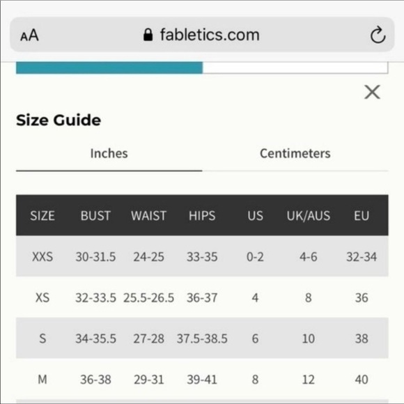 Fabletics Powerhold On the Go Legging Camo XS - Picture 4 of 6